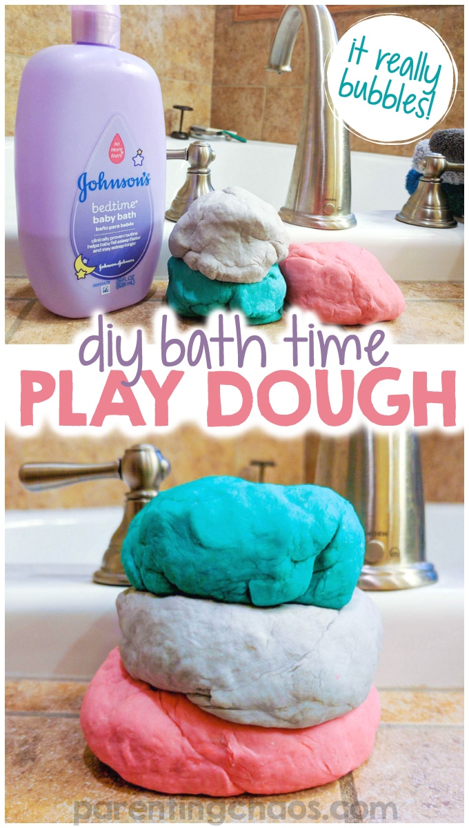 DIY Bathtub Play Dough