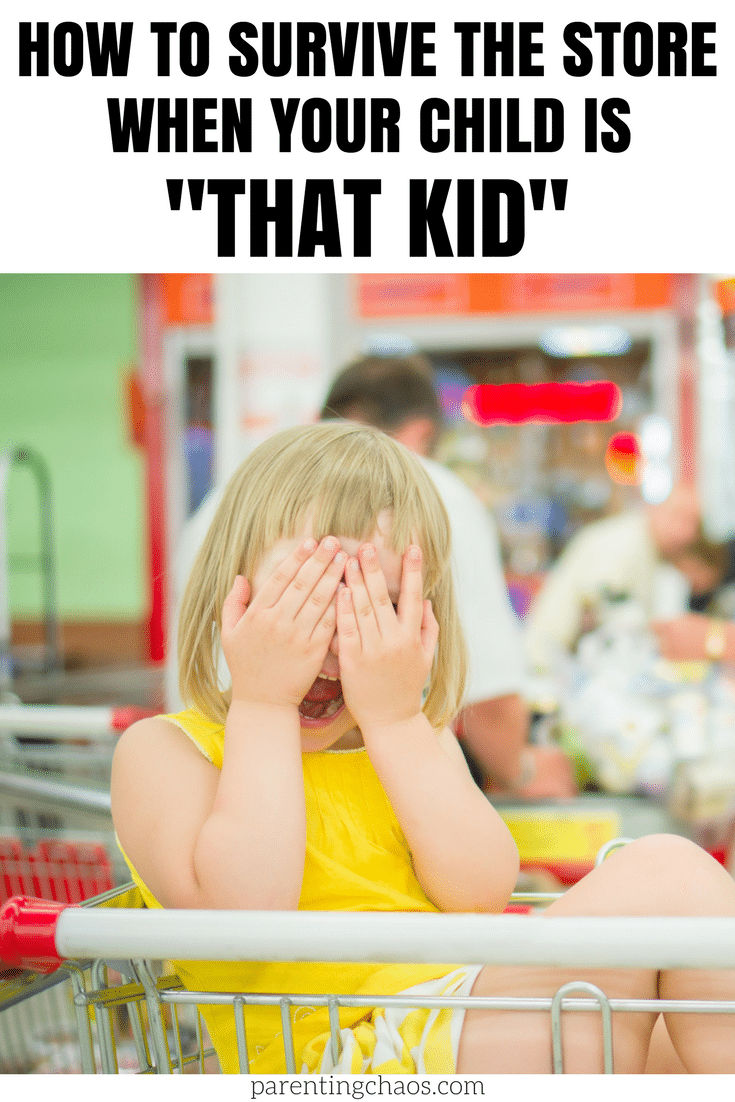 Kid Screaming at Grocery Store