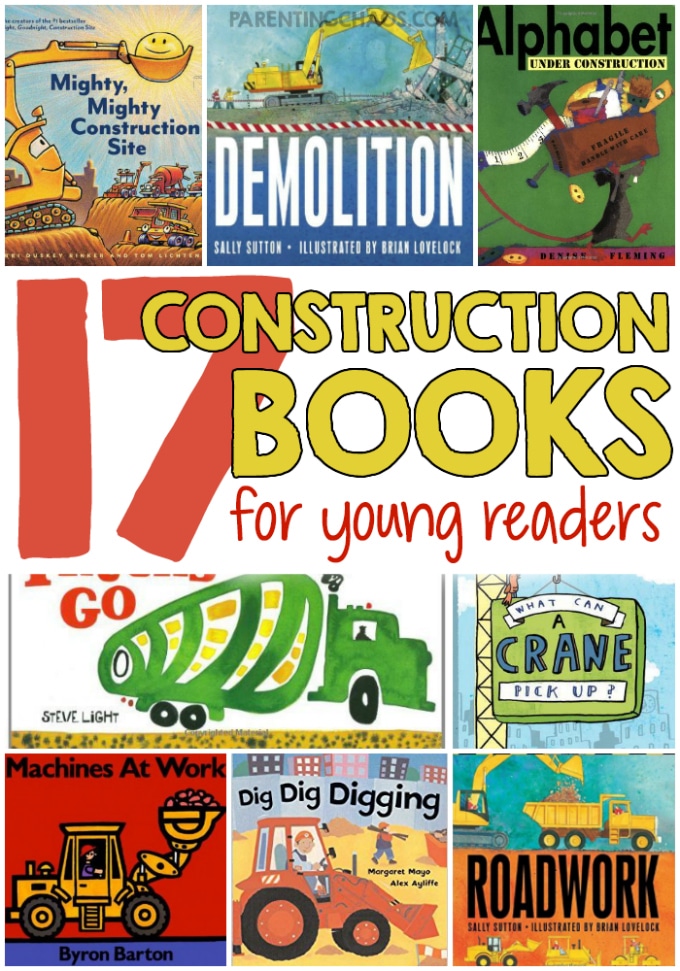 construction books for toddlers and preschoolers
