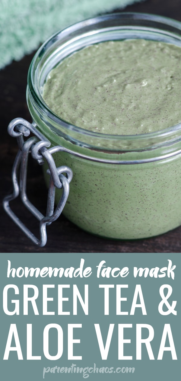 DIY Green Tea & Aloe Vera Face Mask