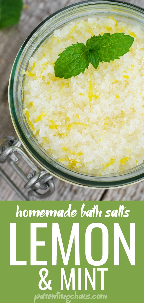 Lemon and Mint Bath Salts