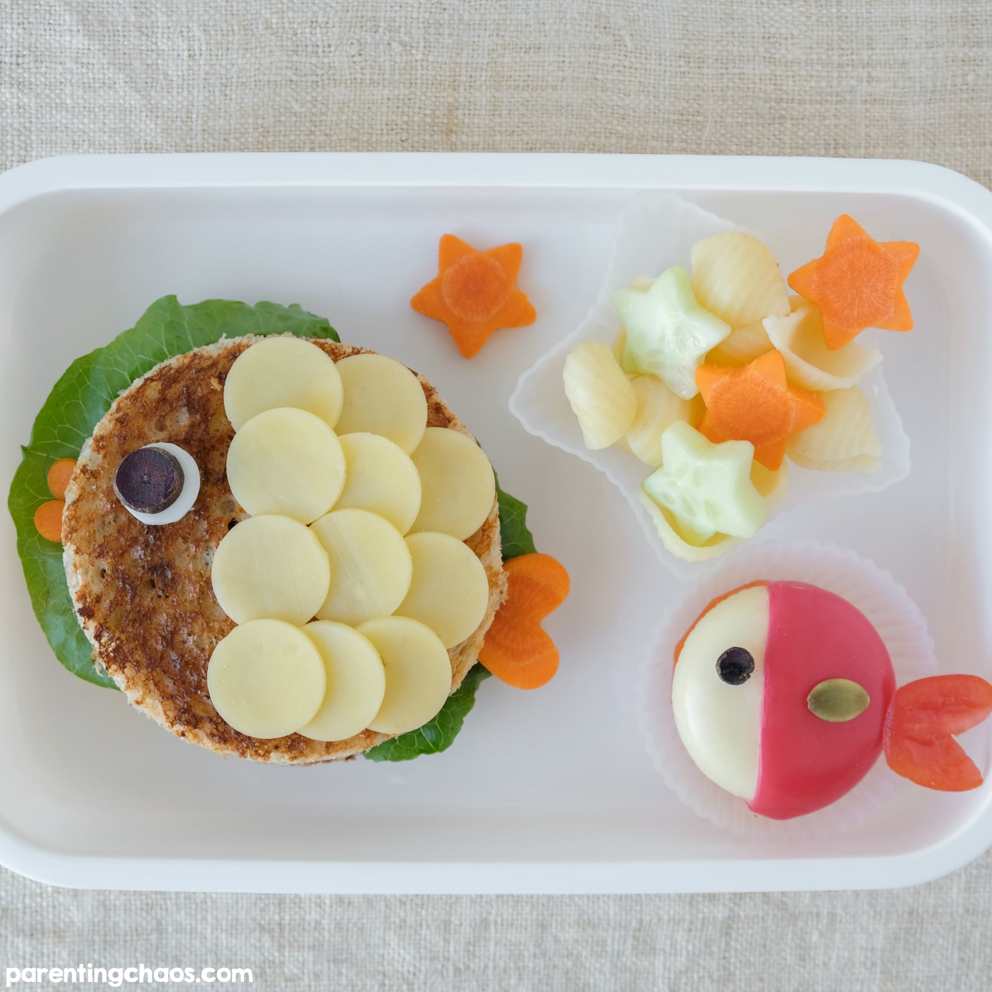 Fish Themed Food Art for Kids