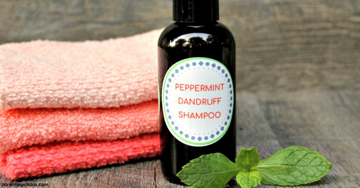 Homemade Peppermint Rosemary Shampoo