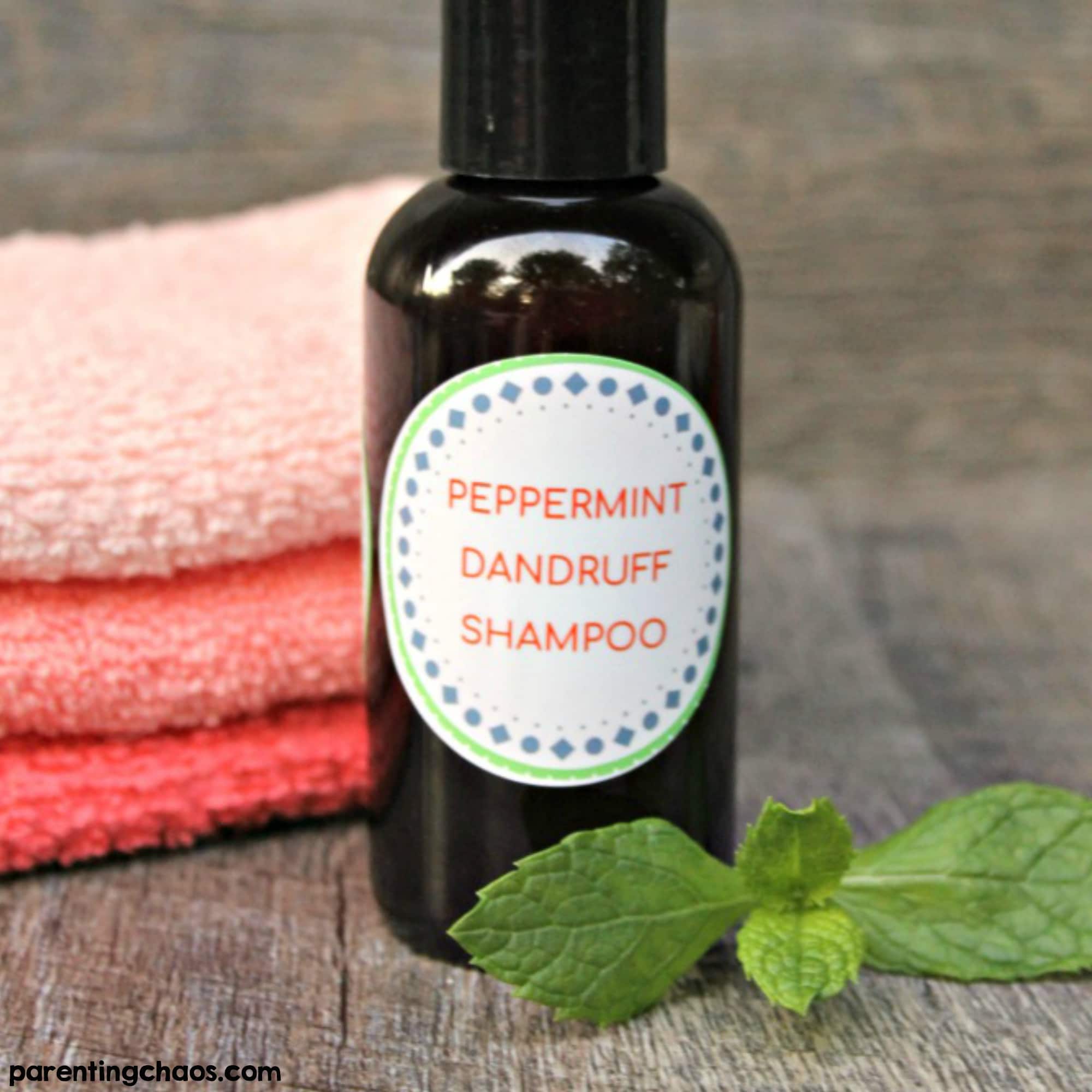 Homemade Rosemary Peppermint Shampoo