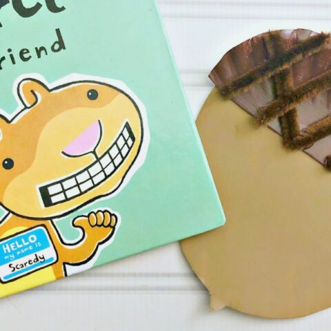 Acorn Paper Plate Craft for Preschoolers