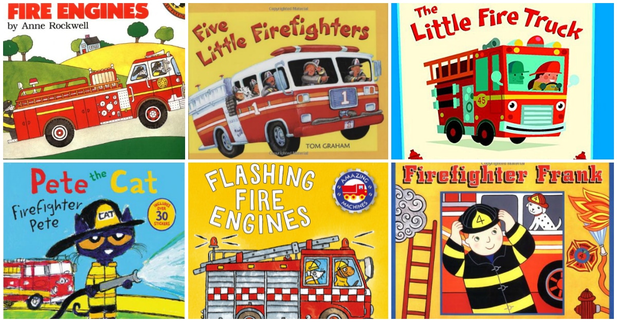 Firefighter and Fire Truck Books for Kids