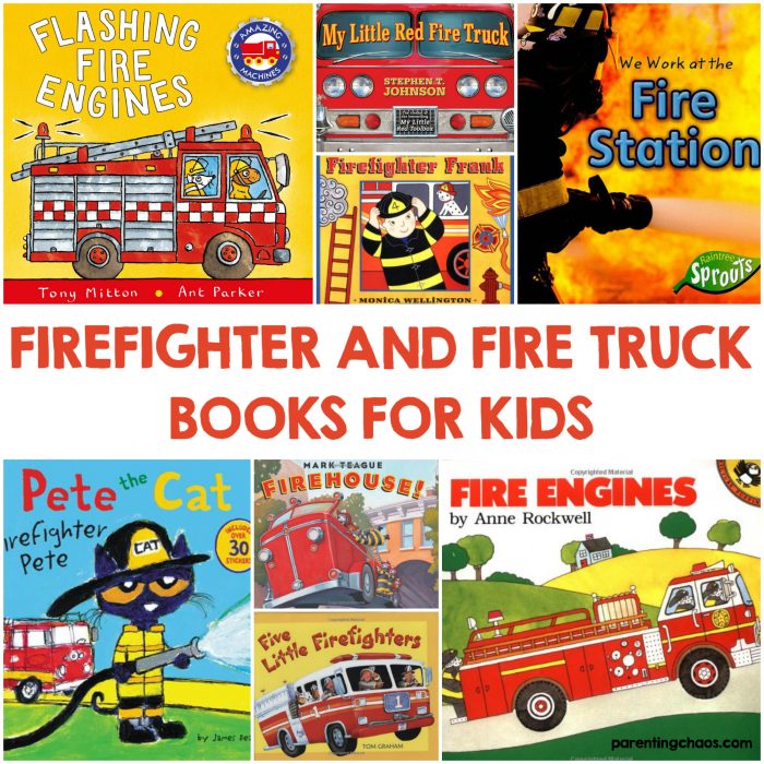 Firefighter and Fire Truck Books for Kids