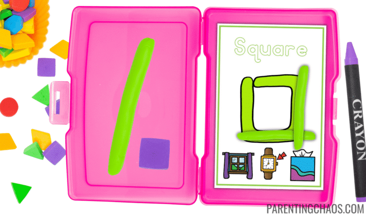 Image for 2D Shapes Playdough Mats