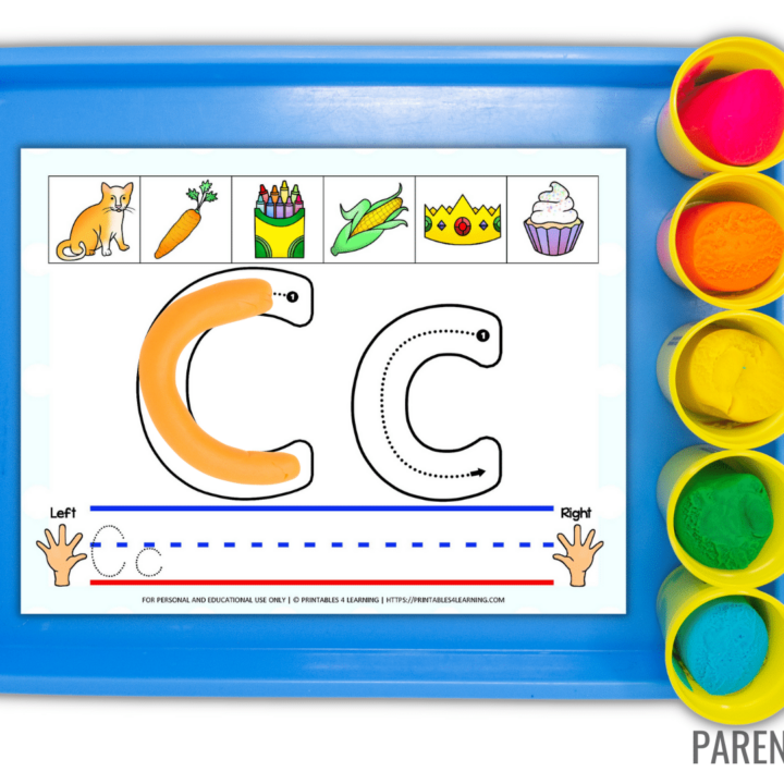 Image for Alphabet Play Dough Mats (with Free Printable Included)