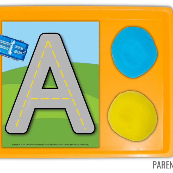Image for Printable Alphabet Roads