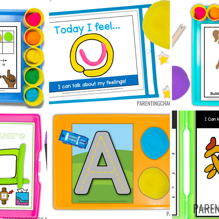 Image for Fun and Interactive Printable Play Dough Mats for Kids