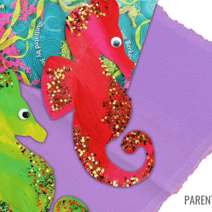 Image for Seahorse Paper Plate Craft