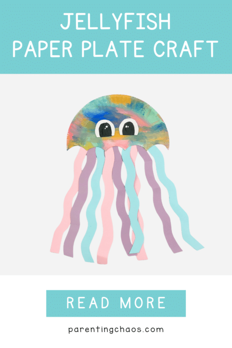 Jellyfish Paper Plate Craft for Kids