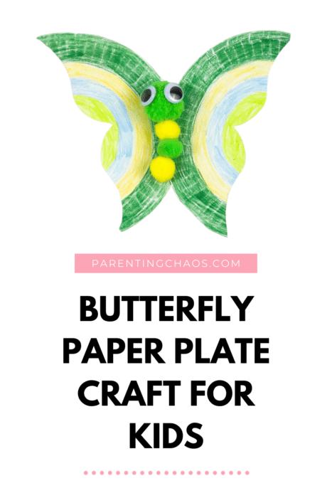 Butterfly Paper Plate Craft for Kids