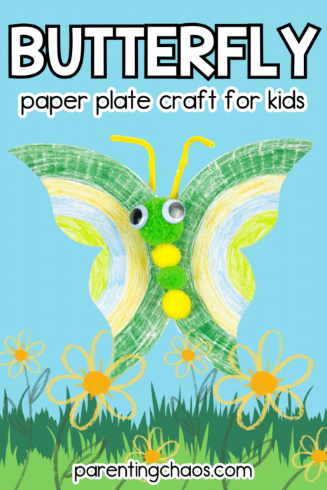 butterfly paper plate craft