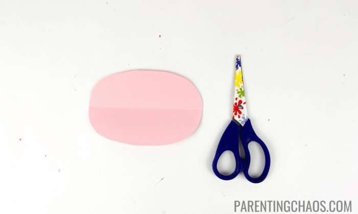 mo williams pig paper plate craft piggies step 3 cut out a snout from light pink paper