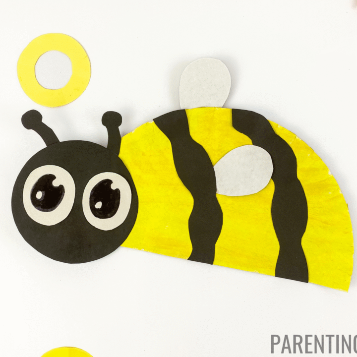Bee Paper Plate Craft