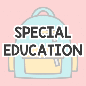 parenting chaos special education blog section