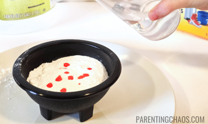 st patrick's day baking soda science for kids