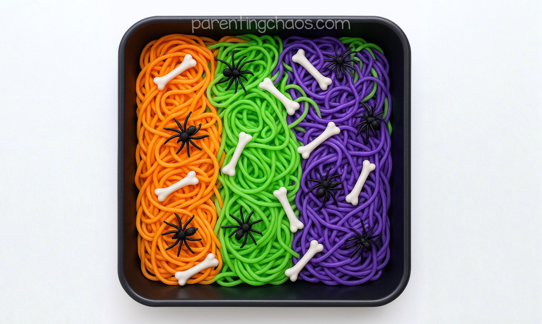 Create a Glow in the Dark Sensory Bin That's Perfect for Spooky Season